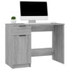 vidaXL Desk Grey Sonoma Engineered wood 39.4 x 19.7 x 29.5 in Desk
