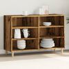 vidaXL Sideboard Old wood Engineered wood, solid eucalyptus wood