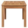 vidaXL Garden Table Natural 95 x 45 x 40 cm Solid teak wood