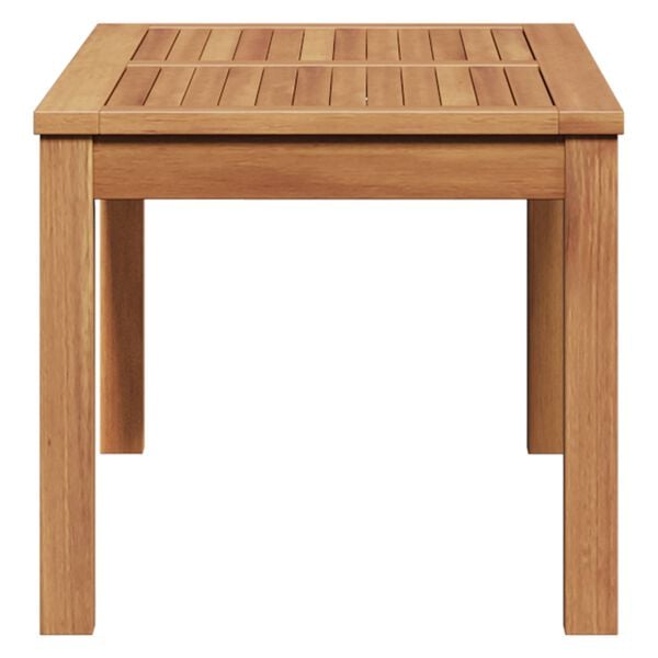 vidaXL Garden Table Natural 95 x 45 x 40 cm Solid teak wood