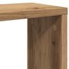 vidaXL Wall Cube Shelf Set of 4 Artisan oak Engineered wood Medium