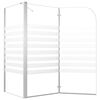 vidaXL Bath Enclosure 47.2"x26.8"x51.2" Tempered Glass Stripe