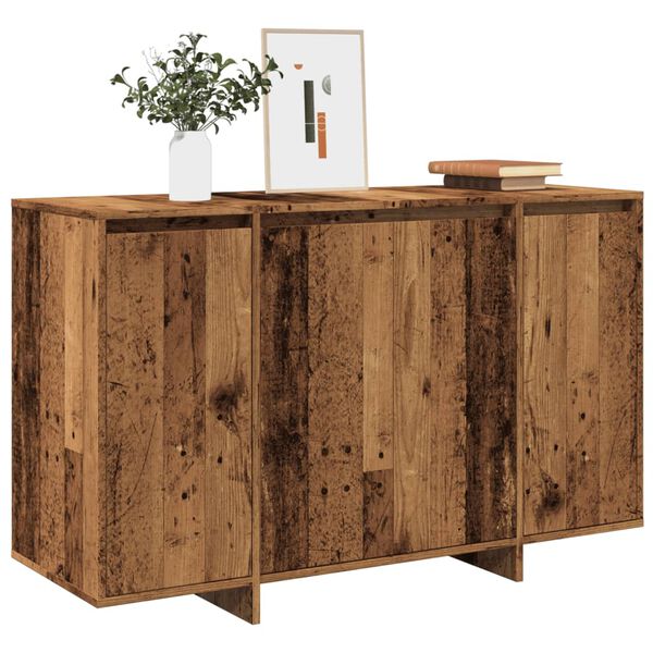 vidaXL Sideboard Old Wood Engineered Wood Medium Sideboard Rectangular