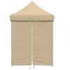 vidaXL Party Tent Beige, Blue