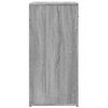 vidaXL Sideboards 2 pcs Gray Sonoma 31.1"x15"x31.5" Engineered Wood