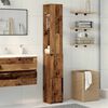 vidaXL Bathroom Cabinet Old wood Engineered wood Tall Bathroom Cabinet