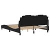 vidaXL Bed Frame Black