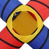 vidaXL Play Tunnel Multicolor - Blue, red, yellow Polyester, steel Large