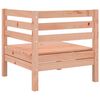 vidaXL Garden Sofa Set of 2 Natural wood Solid Douglas wood Medium