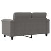 vidaXL 2-seater Sofa Dark Grey