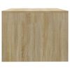 vidaXL Coffee Table Sonoma oak Engineered wood Medium Coffee Table