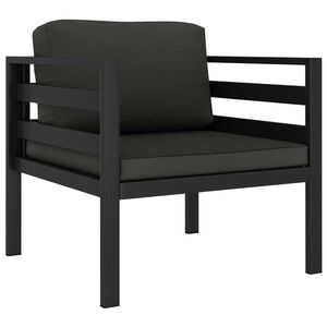 vidaXL Single Sofa Anthracite