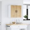 vidaXL Kitchen Wall Cabinet Artisan Oak Engineered Wood Medium