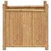 vidaXL Planter Natural Bamboo Bamboo Medium Decorative Inlays