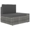 vidaXL Garden Lounge Set Grey and anthracite