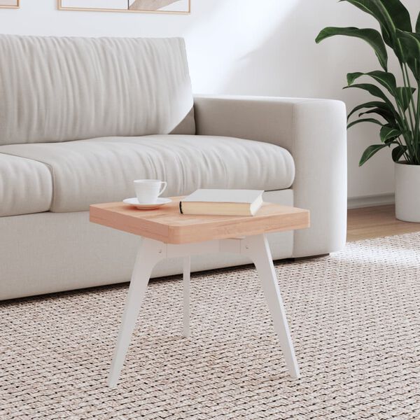 vidaXL Table Top Natural Wood Solid Beech Wood Medium Rounded corners