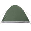 vidaXL Camping Tent Dome 4-Person Green Waterproof