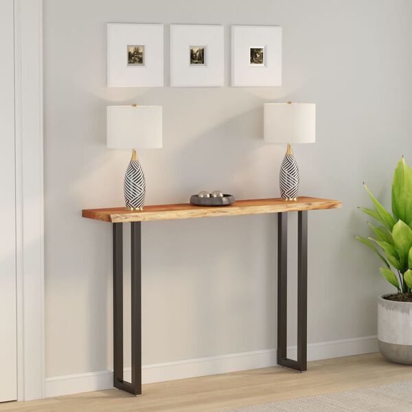 vidaXL Table Top Natural wood Solid acacia wood Large Durable