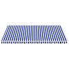 vidaXL Replacement Awning Fabric Blue and white