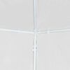 vidaXL Garden Marquee 118.1"x472.4" White