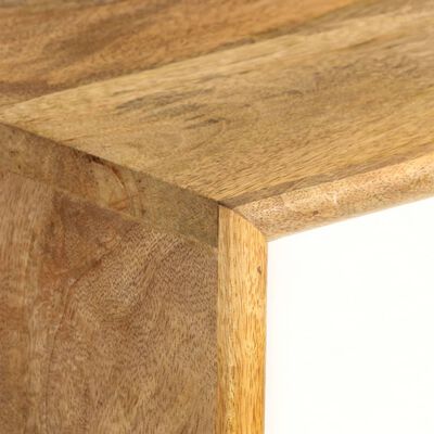 vidaXL Sideboard 43.3"x11.8"x32.3" Solid Mango Wood