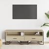 vidaXL TV Cabinet Sonoma Oak Engineered wood, metal Large TV Cabinet