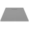 vidaXL Shower Base Tray SMC Grey 47.2x27.6"