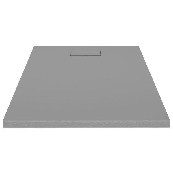vidaXL Shower Base Tray SMC Grey 47.2x27.6"