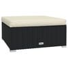 vidaXL Garden Lounge Set Black