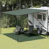 vidaXL Tent Carpet 118.1x157.5" HDPE Green