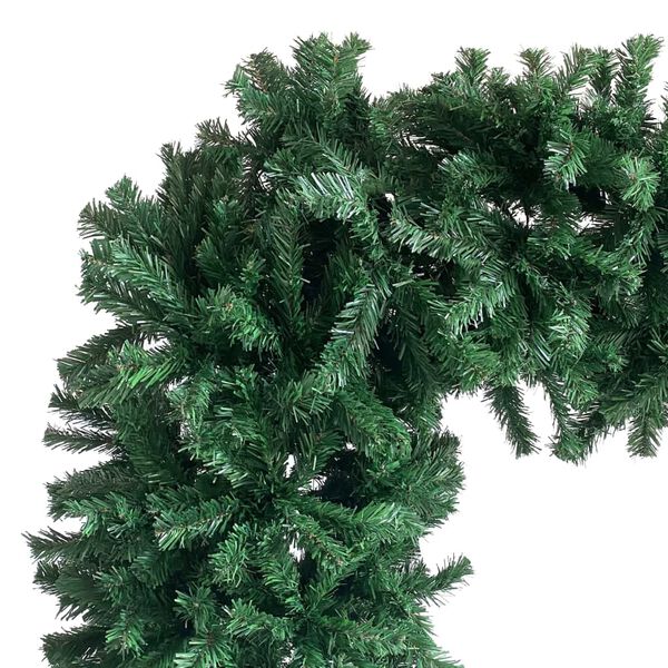 vidaXL Christmas Tree Arch Green PVC, Steel Large Arch Other