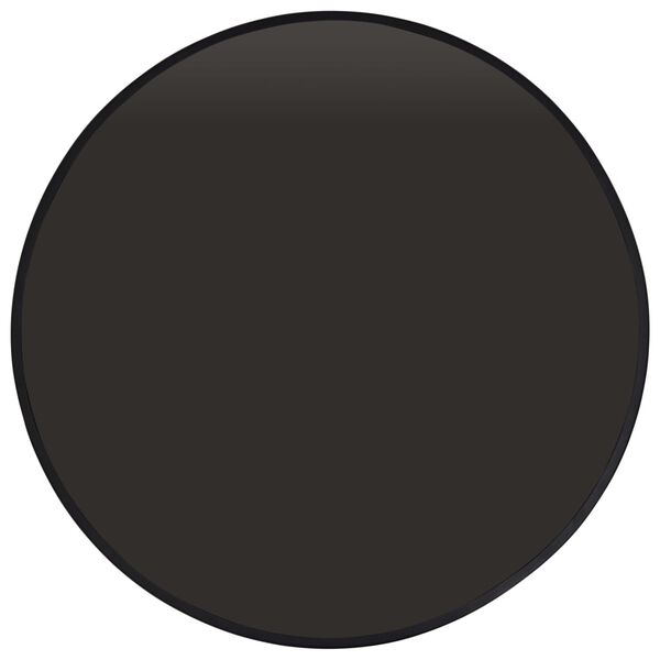 vidaXL Bistro Set Black PVC rattan, steel, glass 3-piece set Stackable