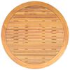 vidaXL Garden Table Black PE rattan, solid acacia wood