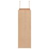 vidaXL Paper Bags 250 pcs with Handles Brown 26x12x35 cm
