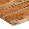 vidaXL Wall Shelf Natural Wood Solid Acacia wood Medium Durable