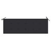 vidaXL Bench Wood brown, Anthracite cushion