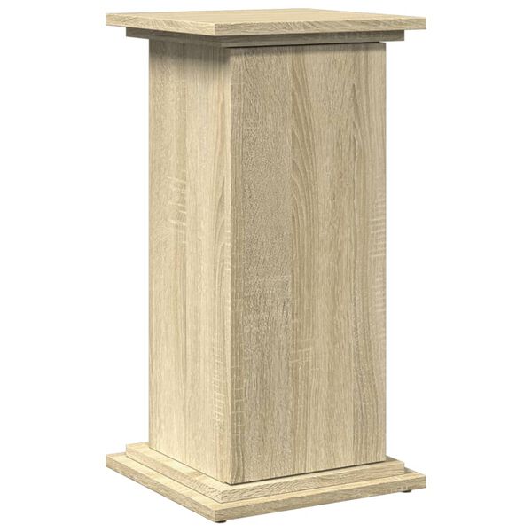 vidaXL Display Stand Sonoma oak Engineered wood Compact Display Stand