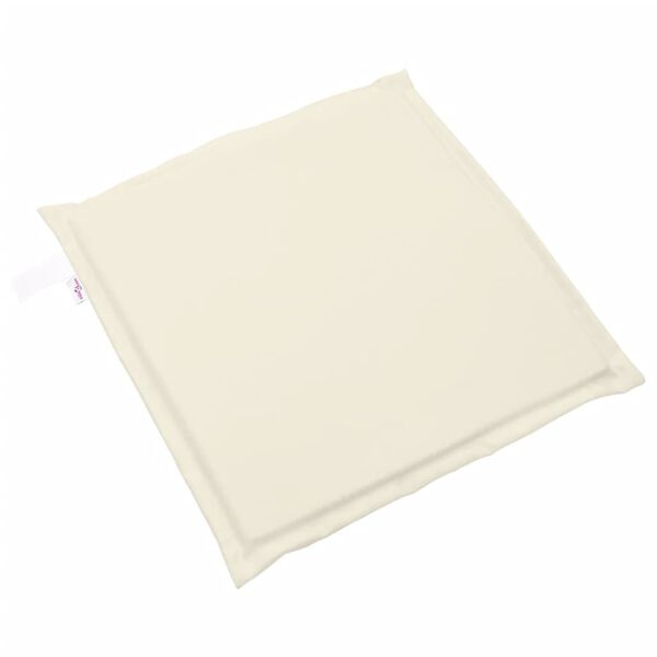 vidaXL Garden Seat Pad Set of 4 Cream