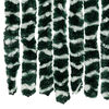 vidaXL Insect Curtain Green and White 35.4x86.6" Chenille