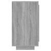 vidaXL Sideboard Gray Sonoma 31.5"x15.7"x29.5"