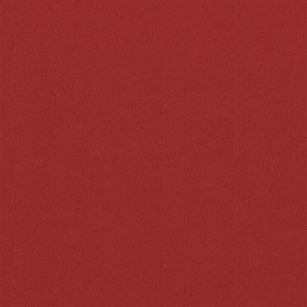 vidaXL Balcony Screen Red 35.4x157.5" Oxford Fabric