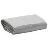 vidaXL Tarpaulin Grey 3.3x8.2' 7.11 oz/ft²