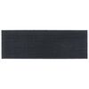 vidaXL Door Mat Dark grey Coir, PVC 39.4 x 118.1 in Non-slip Door Mat