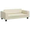 vidaXL Kids Sofa Cream