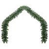vidaXL Garland Green Artificial greenery, Plastic 16.4ft