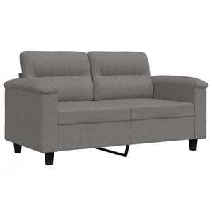 vidaXL 2-seater Sofa Dark Grey