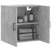 vidaXL Wall Cabinet Concrete grey Engineered wood Medium Wall Cabinet