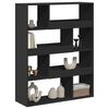vidaXL Room Divider Black Engineered wood 39.4 x 13.0 x 49.4 in