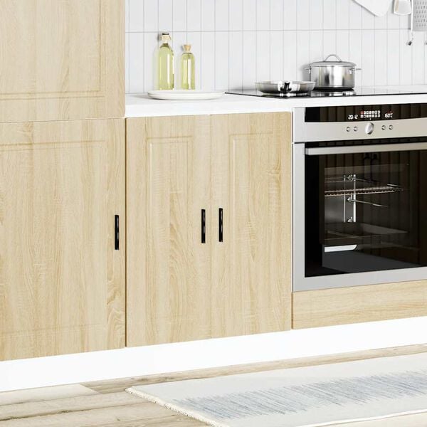 vidaXL Kitchen Base Cabinet Sonoma Oak Engineered wood Medium