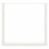 vidaXL Coffee Table Leg Set of 2 White Powder-Coated Steel Standard